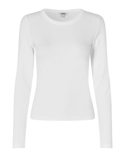 Mbym - Otis Langærmet Trøje - White 